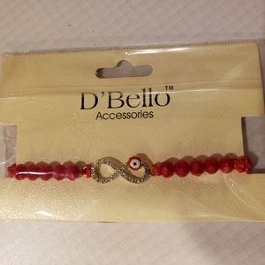 Just In: Brand New Red Infinity Beaded String Evil Eye Protection Bracelet